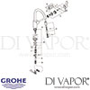 Grohe Eurostyle Cosmopolitan Single-Lever Sink Mixer Spares
